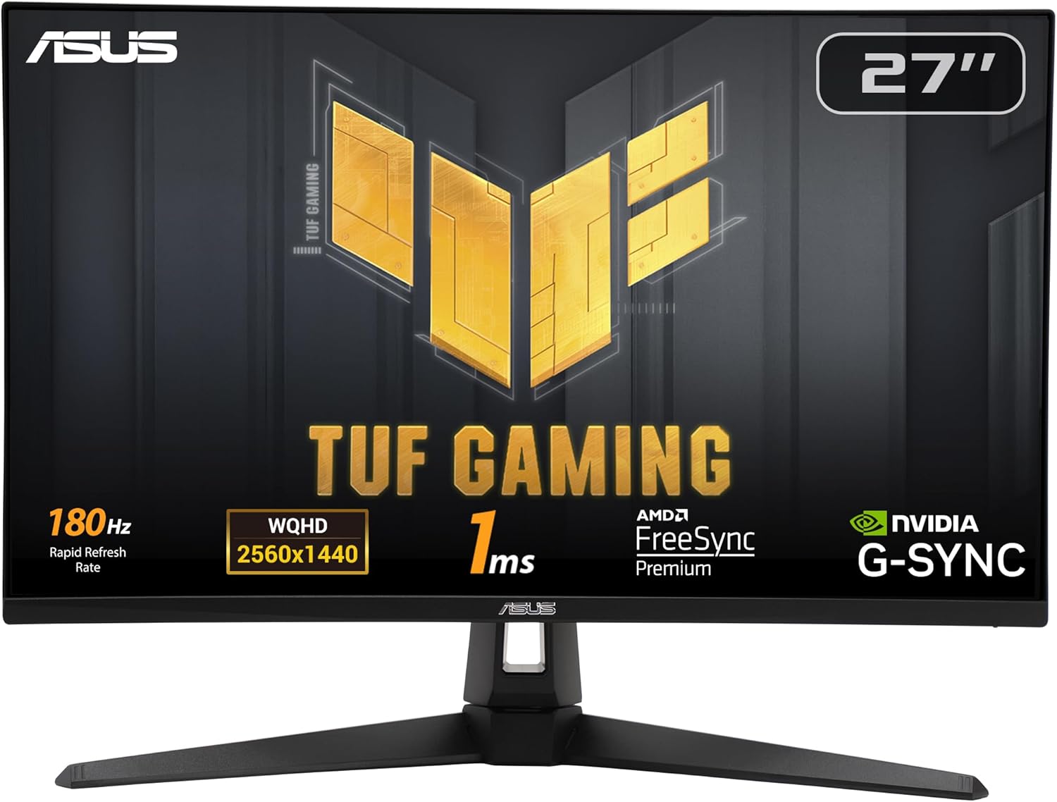 ASUS TUF Gaming VG27AQ3A Gaming Monitor – 27-inch, QHD